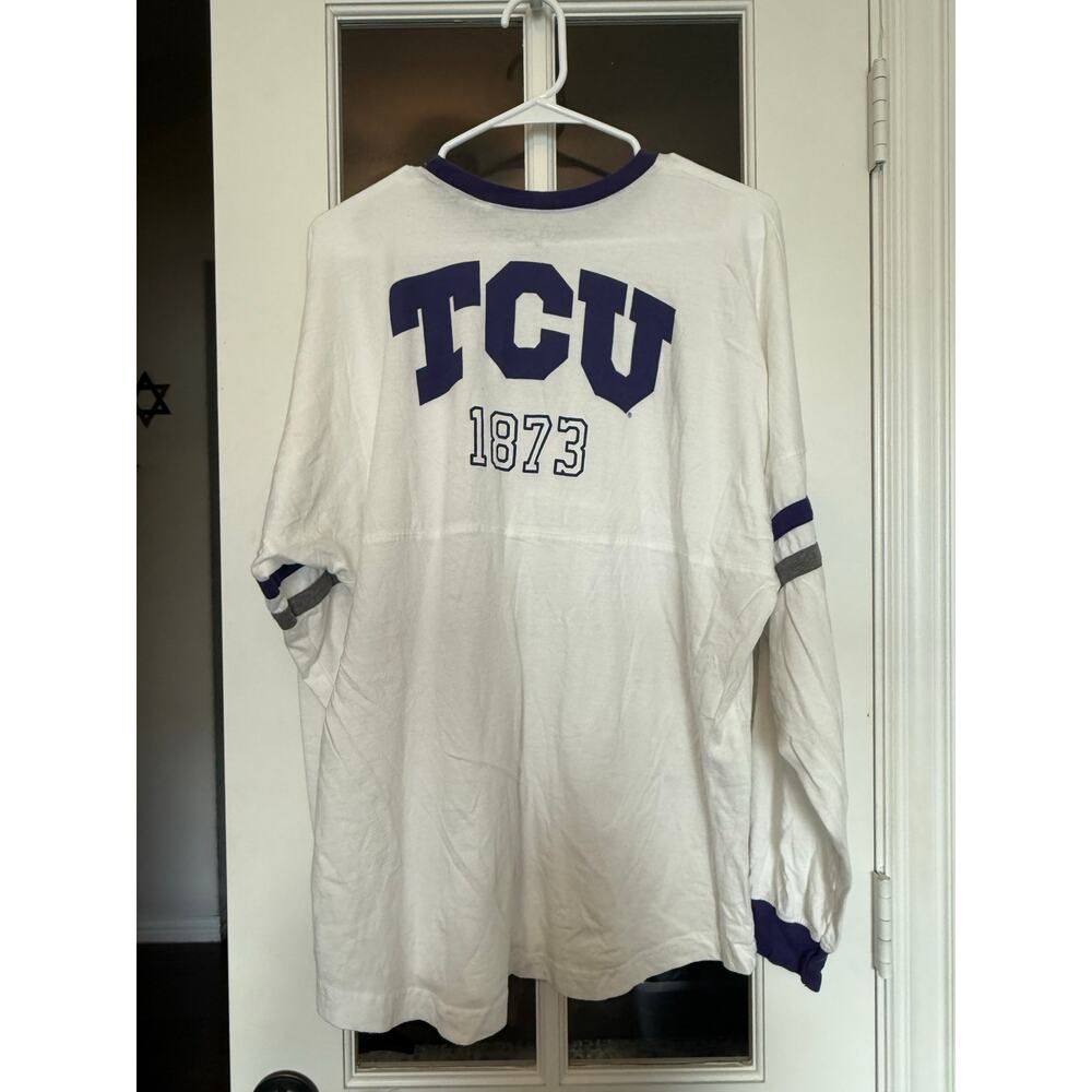 Women’s TCU Horned Frogs long sleeve Tshirt latge